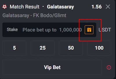 gift icon and bonus start