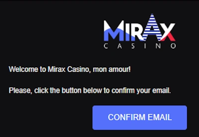 email verification option