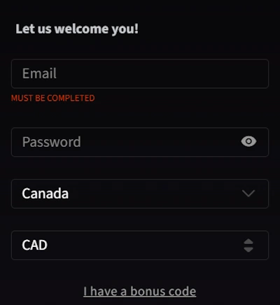 Mirax Casino personal information