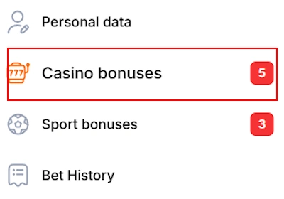 Vulkan bet bonus