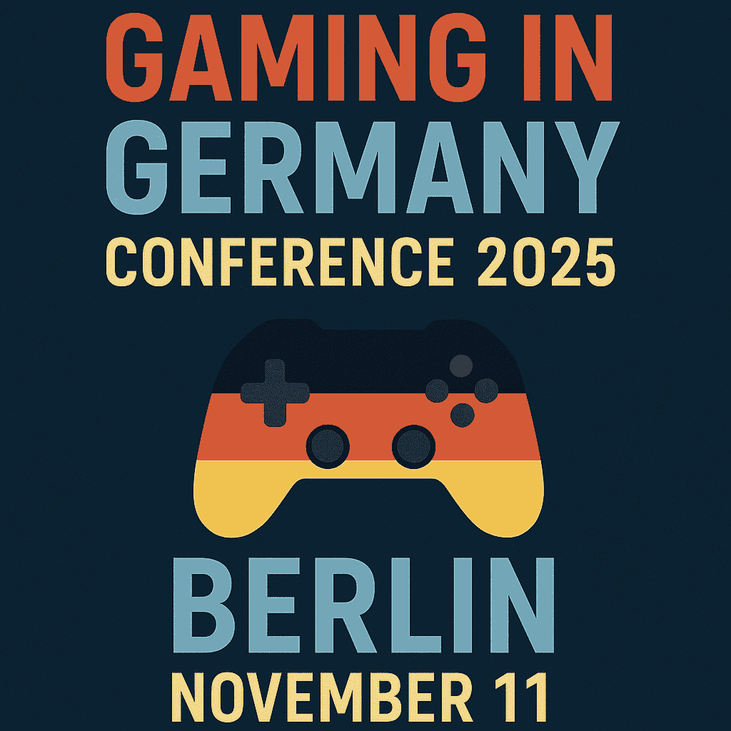 Gaming in Germany Conference 2025 Berlin November 11 event logo