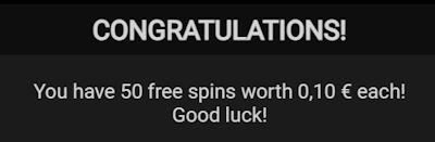 Gamblezen Casino free spins offer