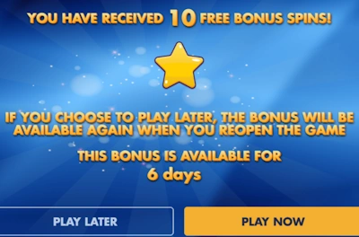 Joo Casino no deposit free spins offer