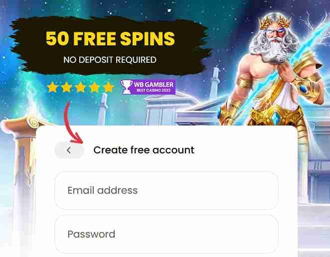 Orozino Casino Login Page