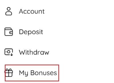 Rooli Casino bonuses area