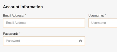 Slots Capital Casino registration form