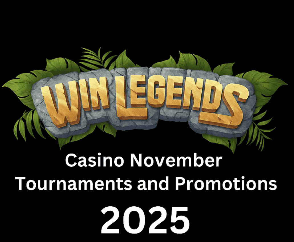 WinLegends Casino November tournaments and promotions 2025 logo
