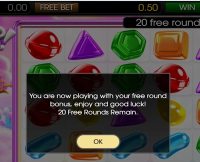 free rounds at eligible slot
