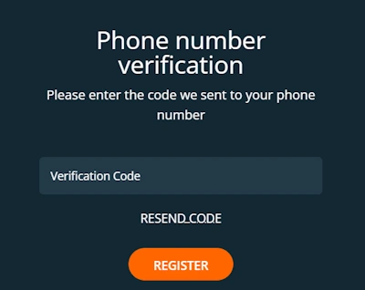 phone verification step