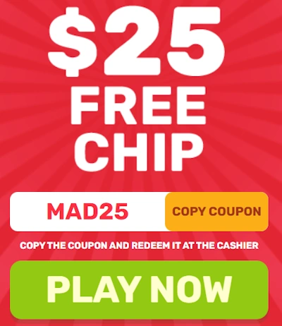 Slot Madness Casino free money reward