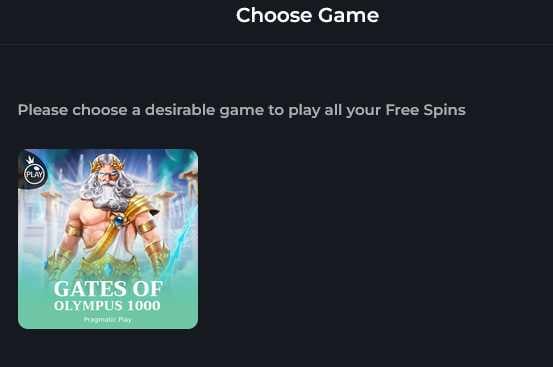 Choose the Game