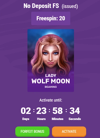 Cookie Casino no deposit free spins activation