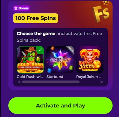 Gambloria Casino no deposit free spins activation