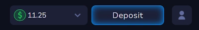 7Bit Casino balance after free spins next to deposit section