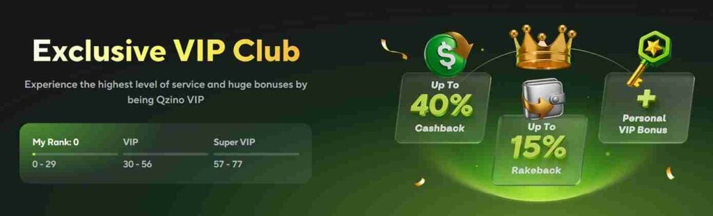 Qzino Casino VIP Club