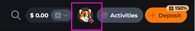 CorgiBet Casino profile section