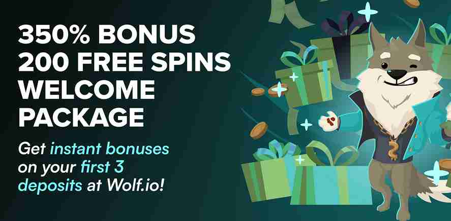 Wolf.io Casino Login Bonus
