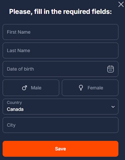 personal data updating