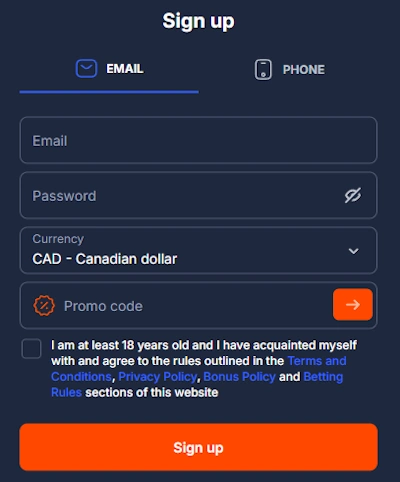 FS Casino sign up