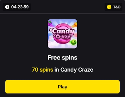 FieryPlay Casino no deposit free spins activation