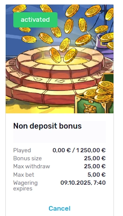 Fontan-Casino-no-deposit-bonus-activation