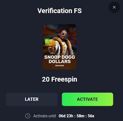 Lucky Wave Casino no deposit free spins activation