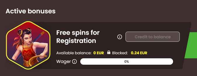 Player's Balance