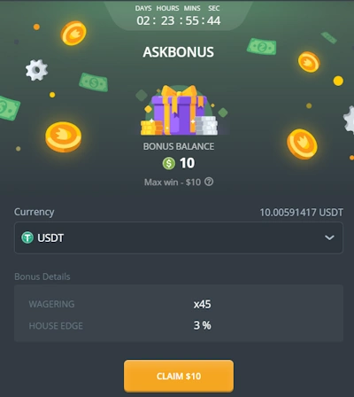 no deposit bonus free chip activation
