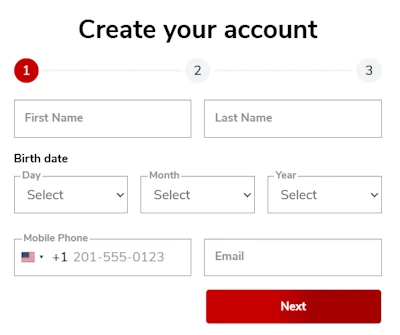 JacksPay Casino sign up
