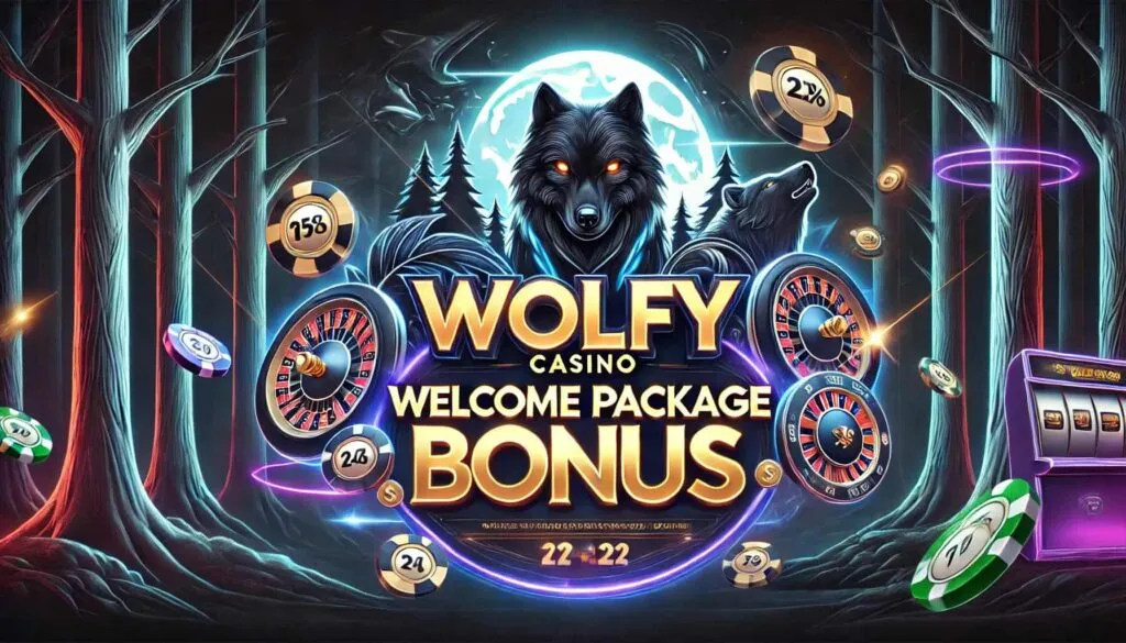 Wolfy Casino Welcome Package Bonus