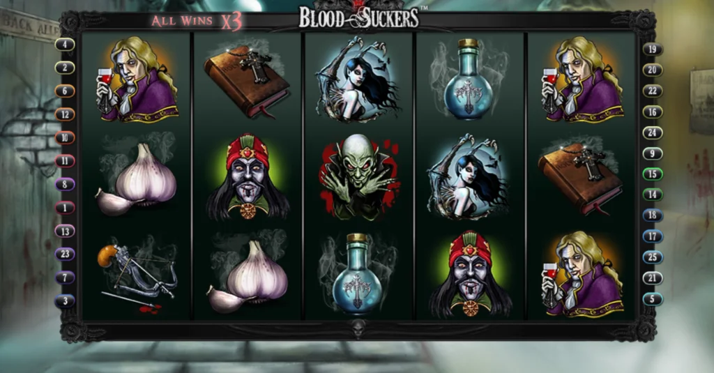 Blood Suckers slot game offers an engaging vampire-themed experience with its high RTP, thrilling bonus game, and lucrative free spins.