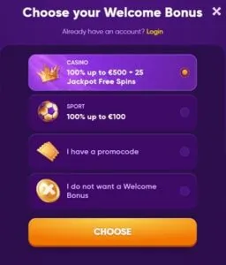 Kingmaker Casino Bonuses on Registration