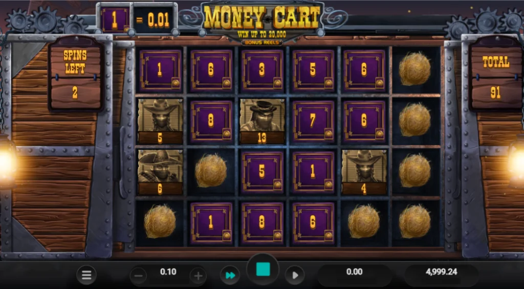 Money Cart by Relax Gaming offers a unique and exhilarating gaming experience with its Wild West heist theme and action-packed features.