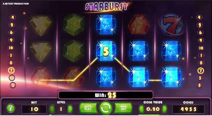 Starburst Slot for iPhone 