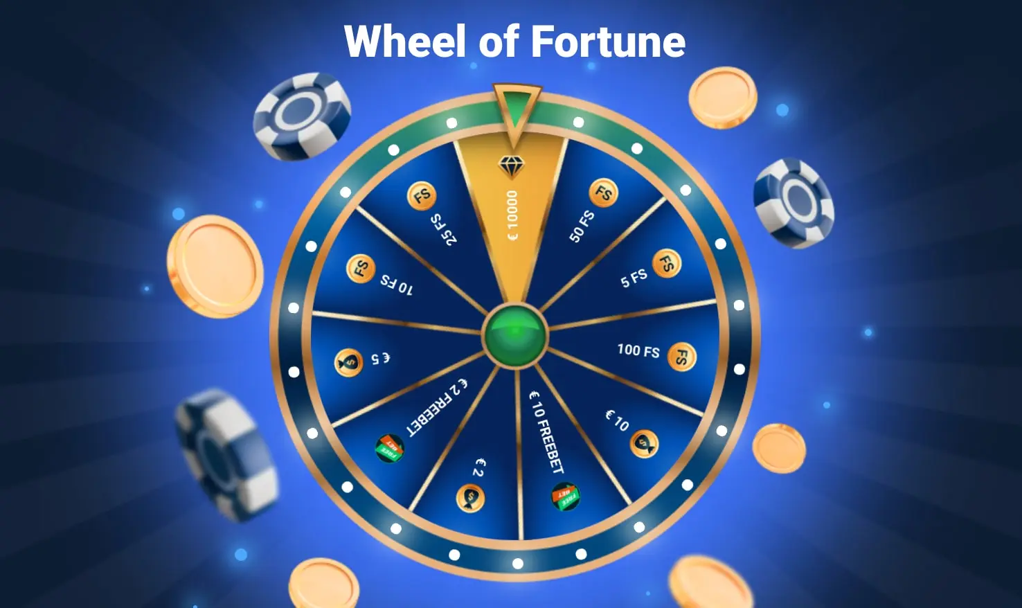 20Bet Casino Wheel of fortune bonus