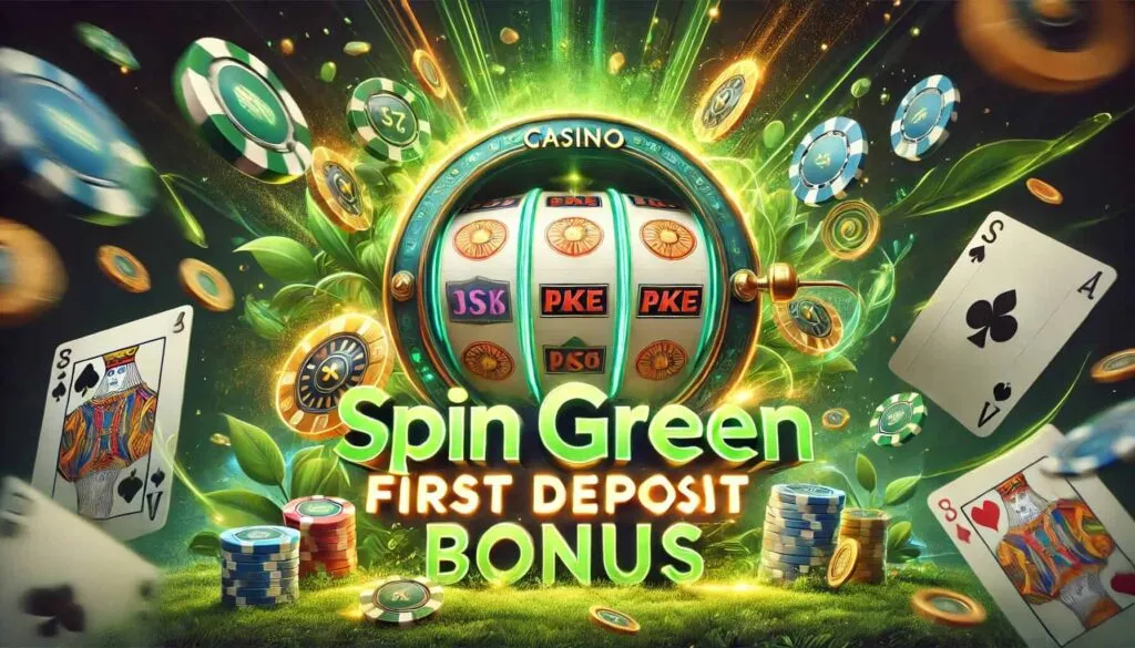 Spin Green Casino First Deposit Bonus