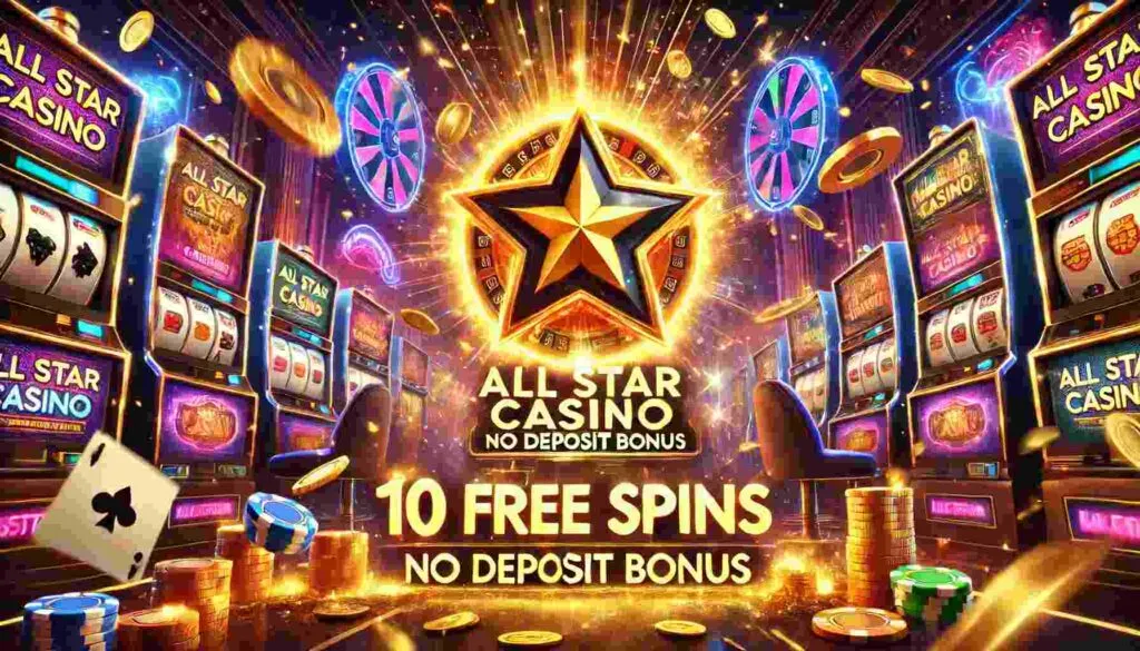 All Star Casino 10 Free Spins No Deposit Bonus