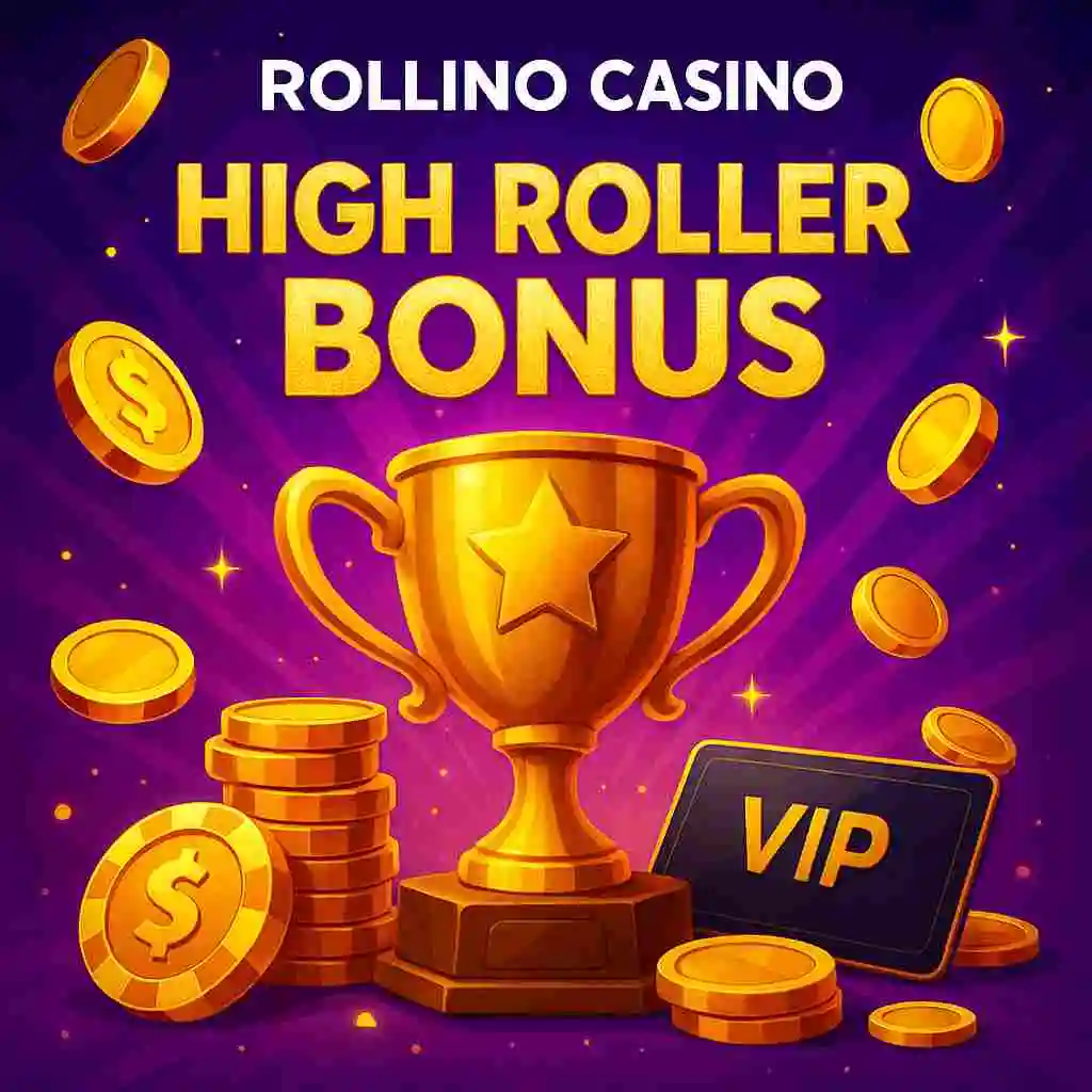 Rollino Casino High Roller Bonus