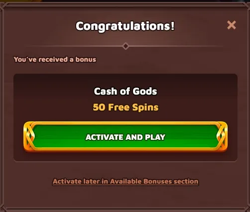 Viking Luck Casino no deposit bonus