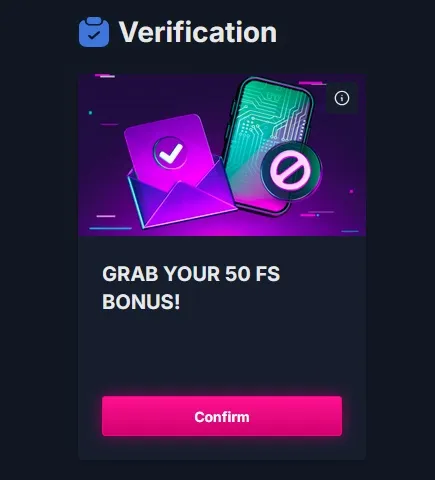sign up bonus