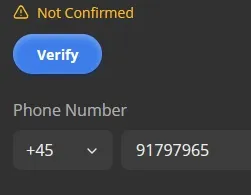 XON Casino verification